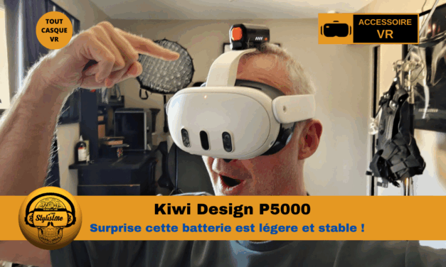 Kiwi Design P5000 batterie amovible rechargeable VR et USB-C