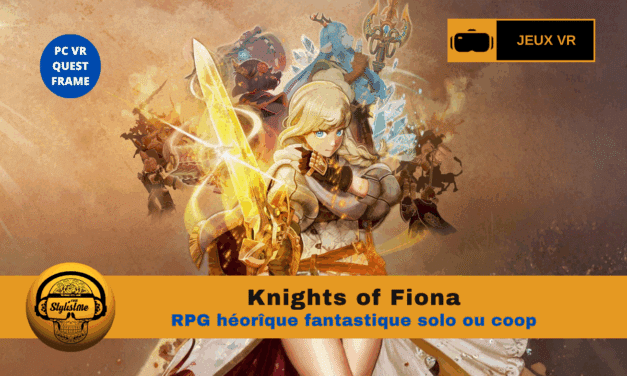 Knights of Fiona : rpg vr narratif et combats épiques