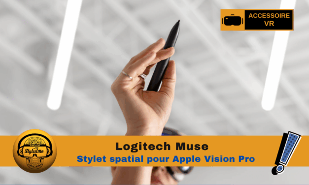 Logitech Muse : le stylet spatial pour Apple Vision Pro qui redessine la création