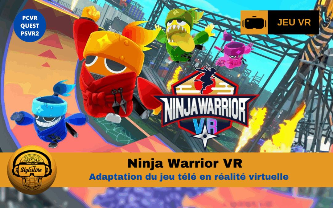 Ninja Warrior VR parcours d’obstacles sportif sur Meta Quest