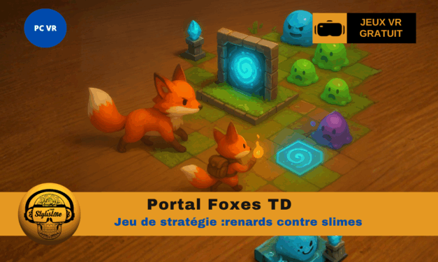 Portal Foxes TD : Défendez le monde fragmenté en VR.