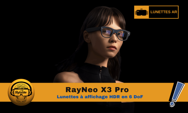 RayNeo X3 Pro : Le haut de gamme des lunettes AR fin 2025