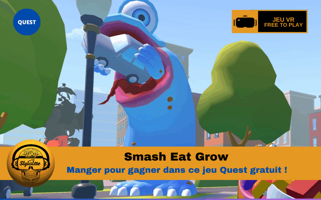 Smash Eat Grow : manger pour gagner dans ce jeu VR gratuit