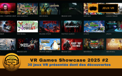 VR Games Showcase novembre 2025 : 30 annonces de jeux VR
