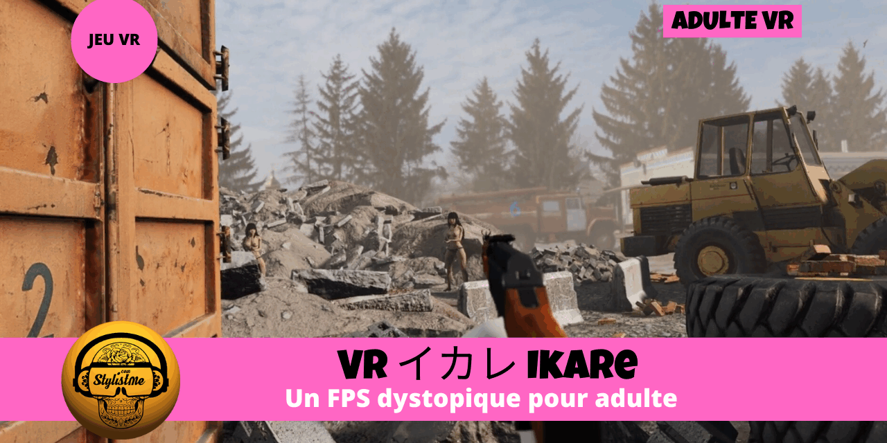 VR Ikare (イカレ) FPS VR de KinkBunko où l’IA prend le contrôle