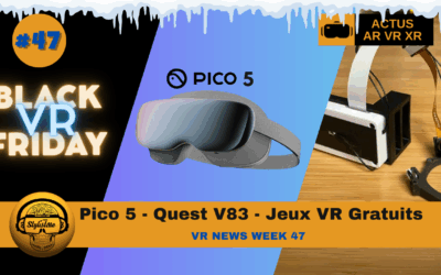 VR News Week 47 : Pico 5, Quest V83, test accessoires et codes de réductions 
