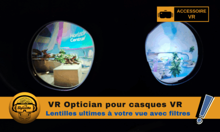 VR Optician test des lentilles correctrices avec filtres