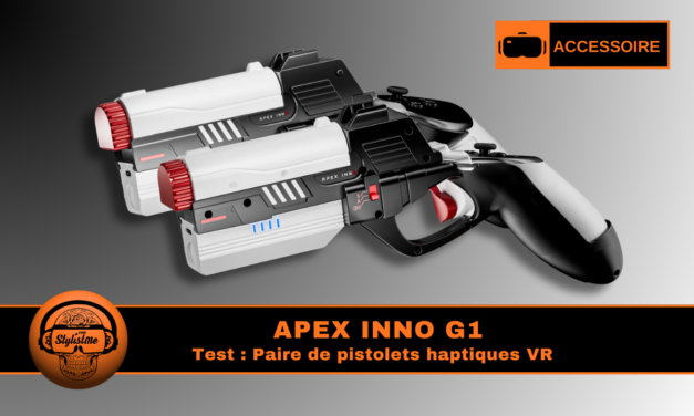 APEX INNO G1 test et avis des pistolets à retour haptique