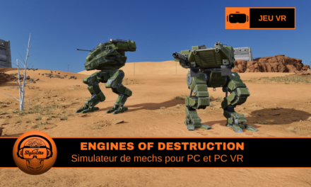Engines of Destruction simulateur de méchas PC et VR cockpit interactif