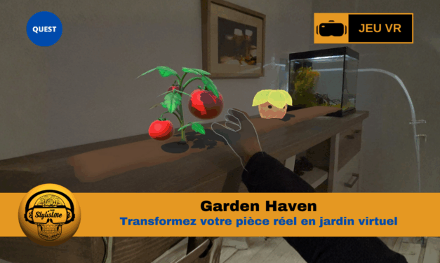 Garden Haven VR créez un jardin en réalité mixte dans votre pièce