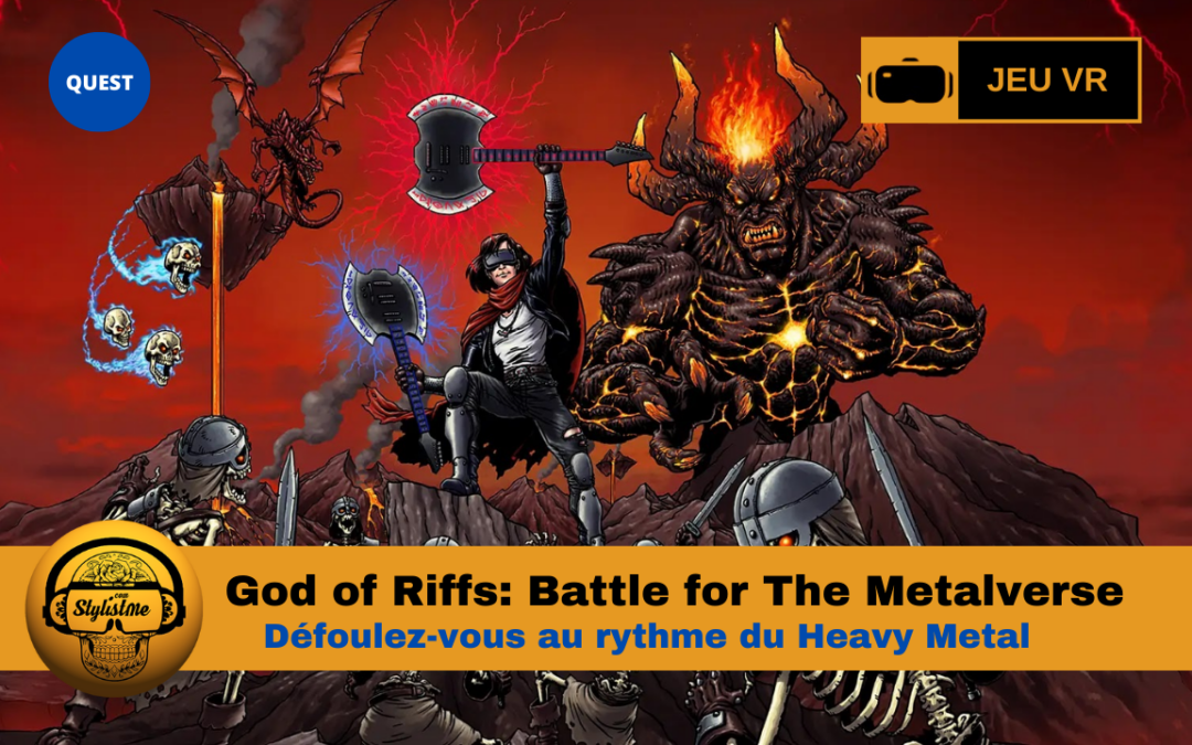 God of Riffs: Battle for The Metalverse : haches et rythmes heavy metal