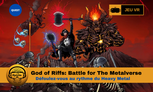 God of Riffs: Battle for The Metalverse : haches et rythmes heavy metal