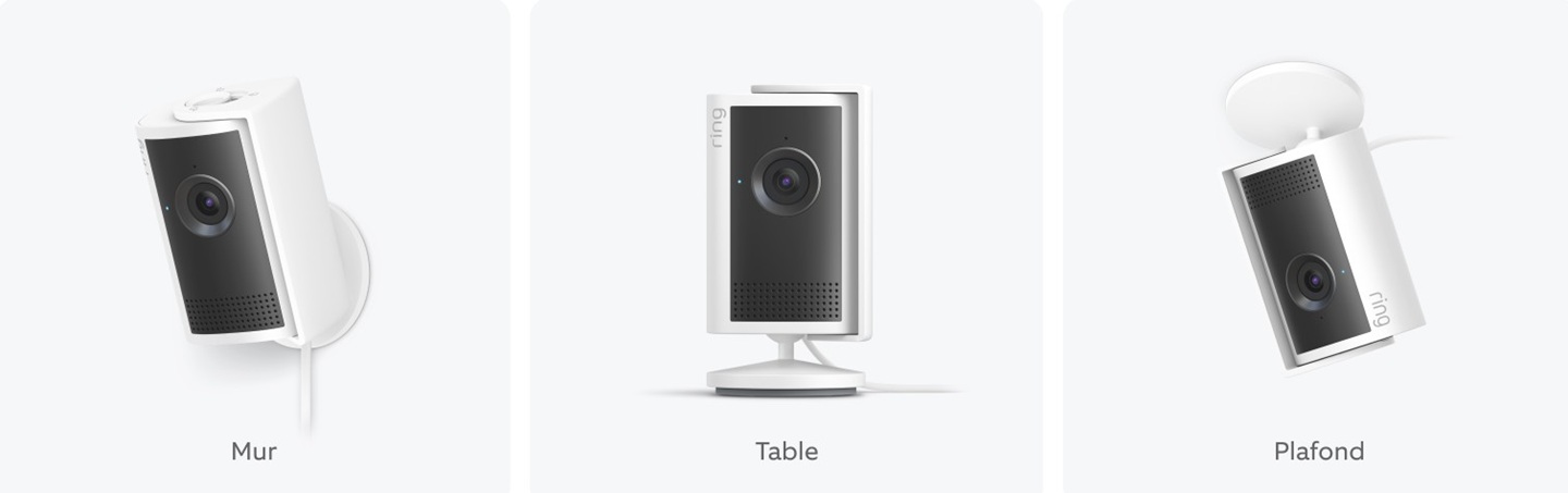 Installation Ring Caméra intérieure Plus