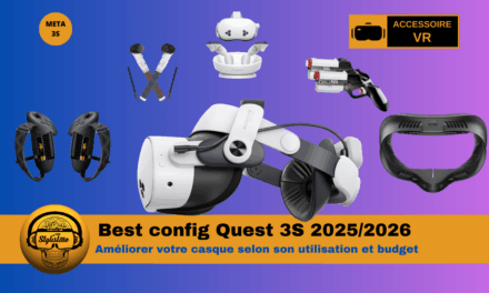 Meta Quest 3S accessoires 2026 : meilleur setup pour améliorer votre casques VR