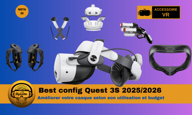 Meta Quest 3S accessoires 2026 : meilleur setup pour améliorer votre casques VR