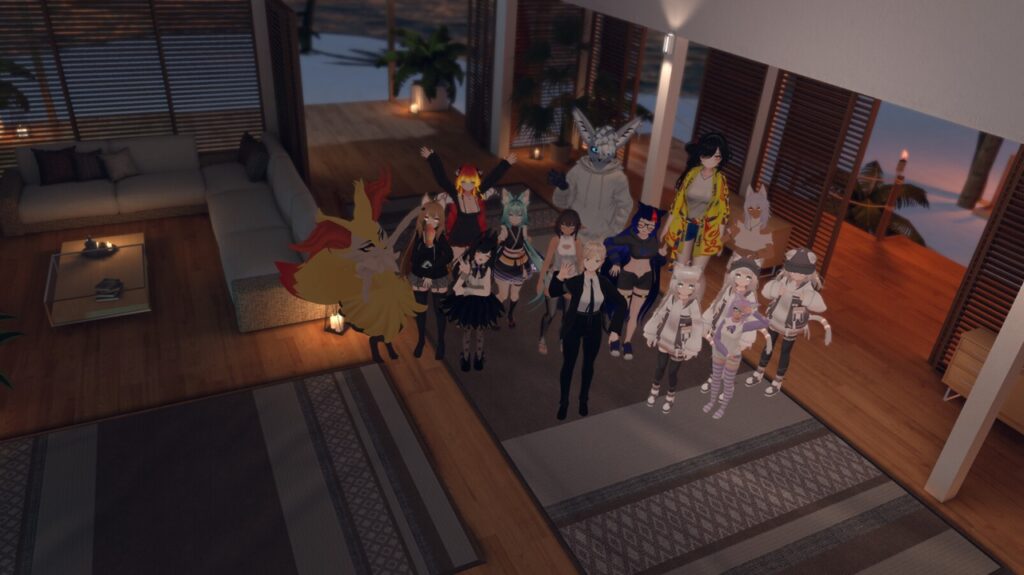 PoligonVR jeu social VR PC