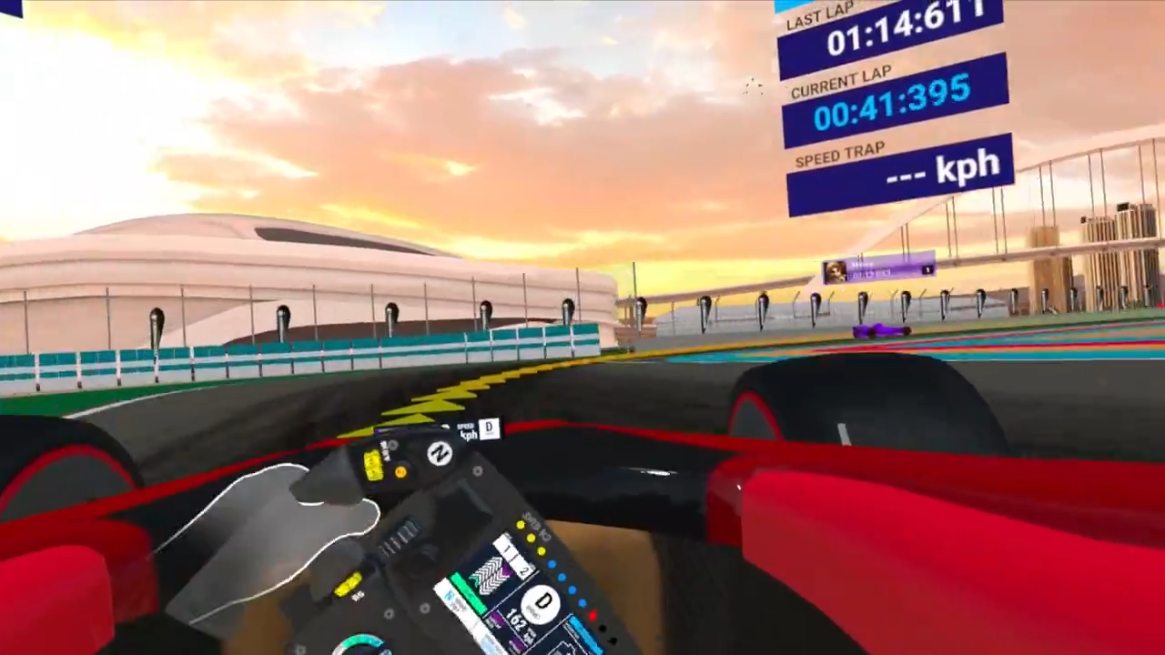 Raceclub trailer VR