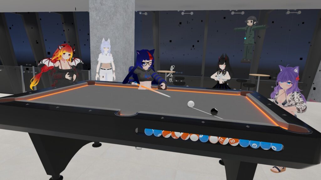 jeu social ouvert VR