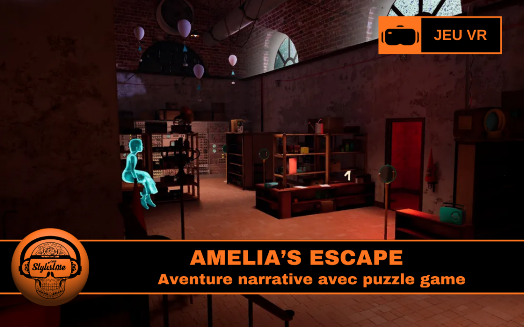 Amelia’s Escape jeu VR narratif et puzzle sur Meta Quest