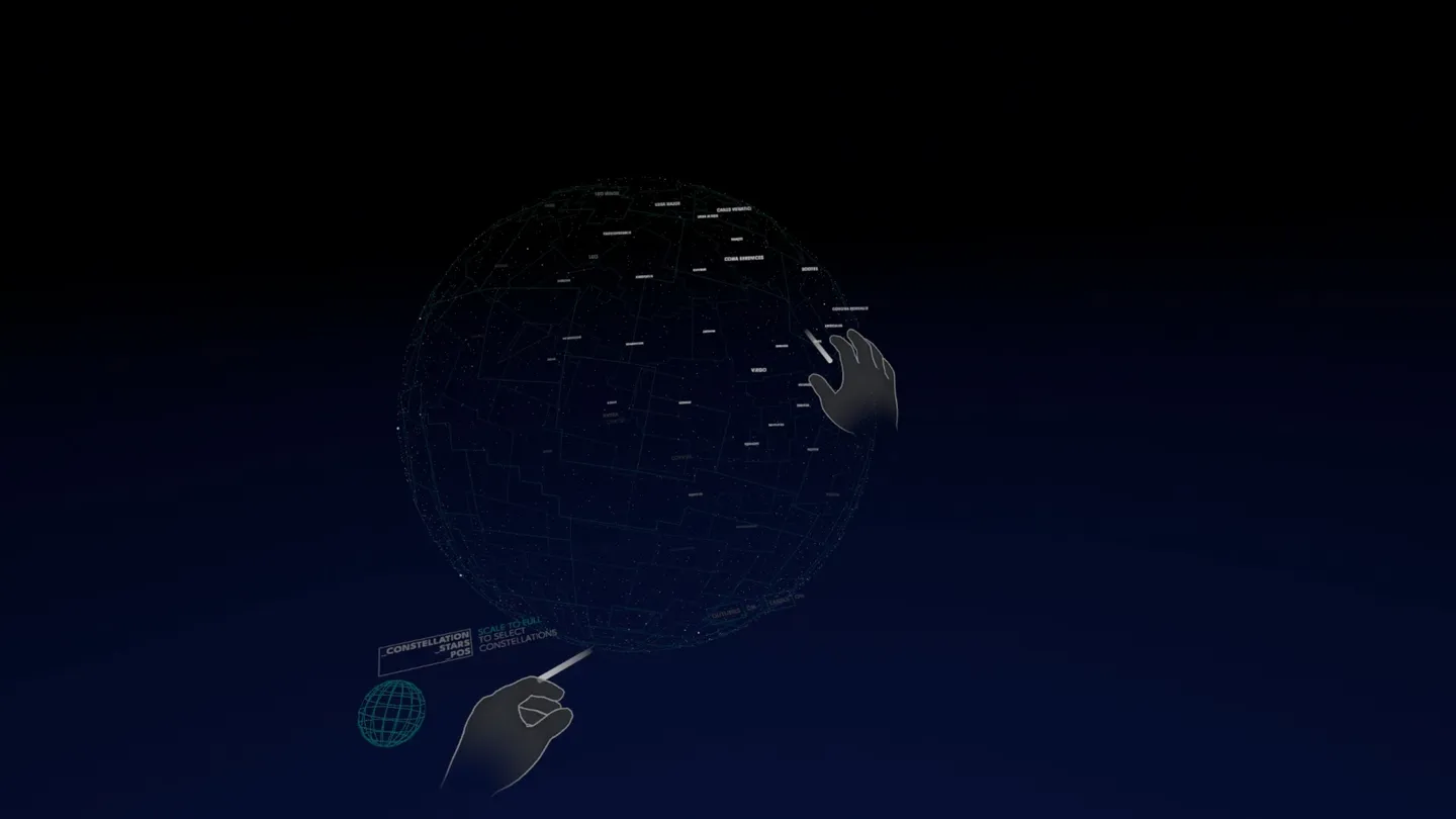 Constellations astronomie Meta Quest VR