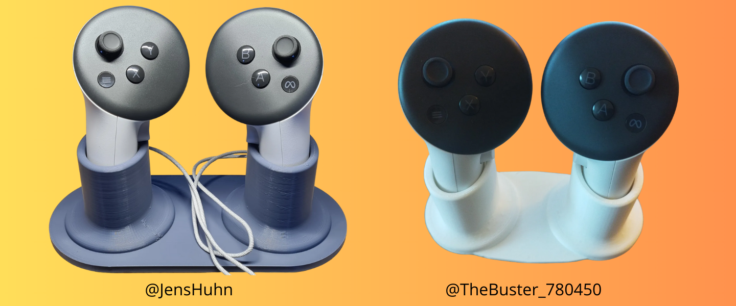 DIY support dock contrôleur Quest 3 3S Pro