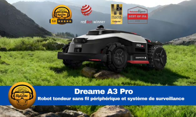 Dreame A3 Pro le robot tondeuse garde du corps !