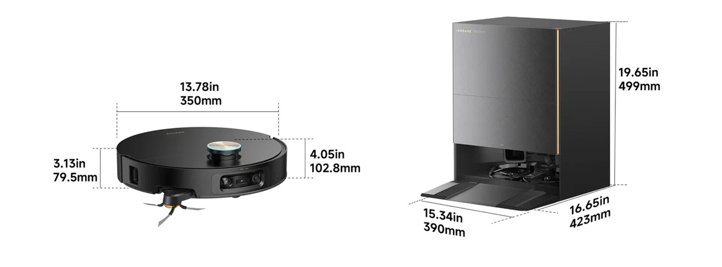Dreame X60 Max Ultra caracteristiqes