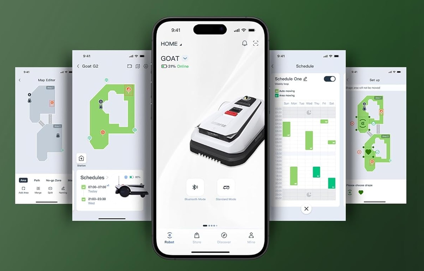 Ecovacs GOAT A1600 RTK application