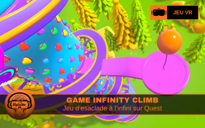 Game Infinity Climb VR propose une ascension infinie sur Quest