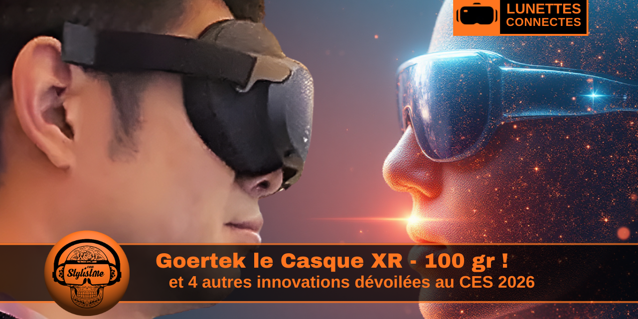 Goertek : 5 dingueries AR VR XR au CES 2026