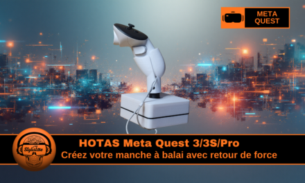 HOTAS Meta Quest 3 créez le votre pour quelques euros