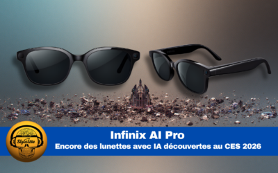 Infinix AI Pro : encore des lunettes connectées avec IA 
