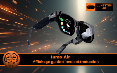 Inmo Air des lunettes avec affichage et traduction