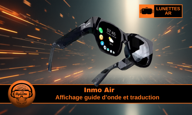 Inmo Air des lunettes avec affichage et traduction