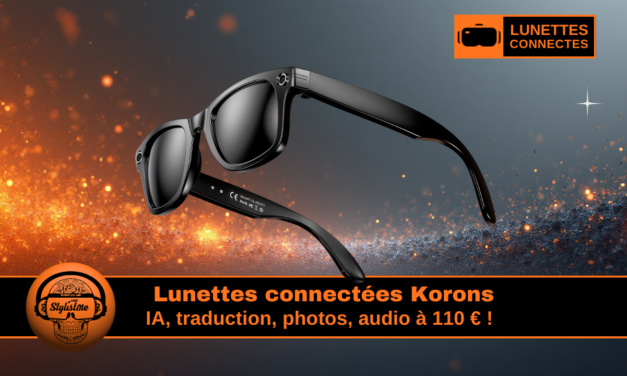 Korons : des lunettes connectées avec IA à mini prix