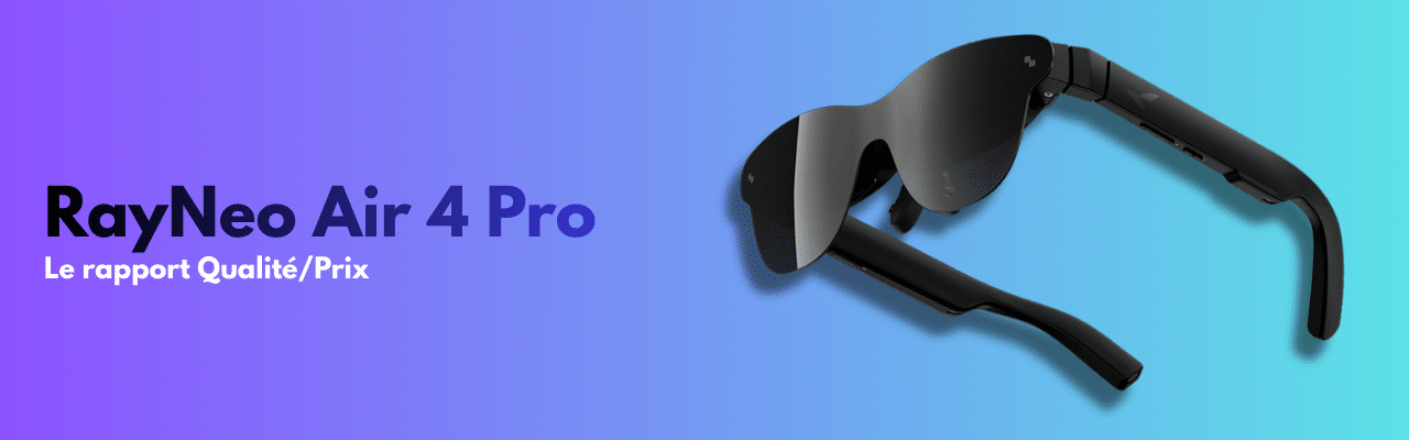 RayNeo Air 4 Pro Comparatif