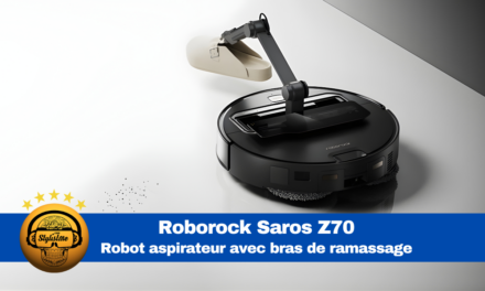 Roborock Saros Z70 : le robot aspirateur doté d&rsquo;un bras mécanique