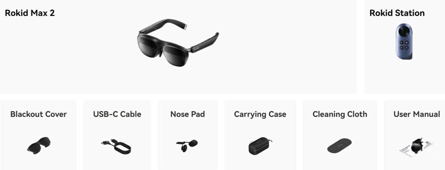 Rokid 2 Max unboxing