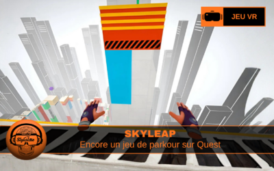 Skyleap jeu VR de parkour vertical attendu sur Meta Quest