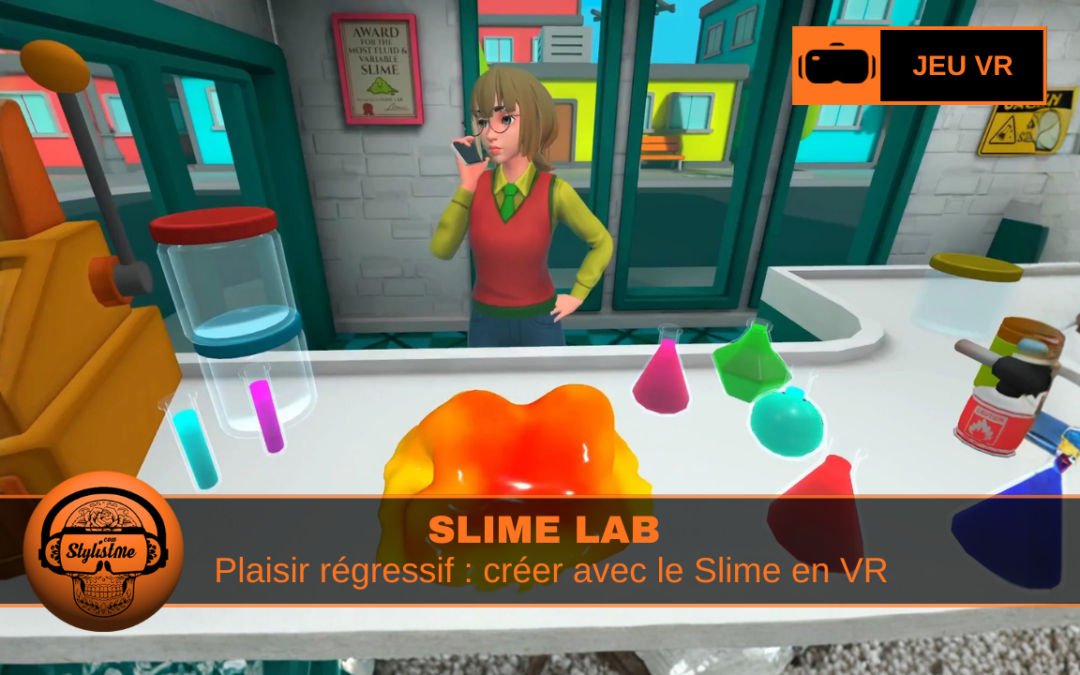Slime Lab, jeu VR créatif et relaxant sur Meta Quest