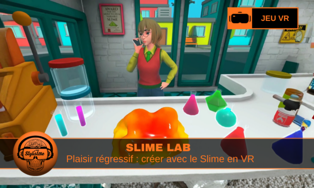 Slime Lab, jeu VR créatif et relaxant sur Meta Quest