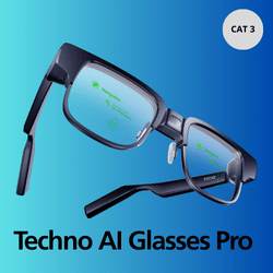 Techno AI Glasses Pro