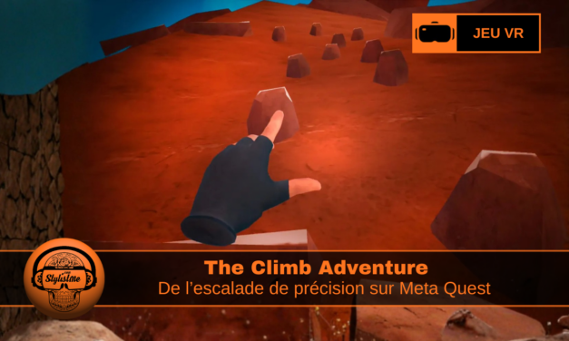 The Climb Adventure VR, une escalade exigeante sur Meta Quest