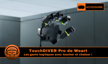 TouchDIVER Pro : gants haptiques XR avec toucher et chaleur !