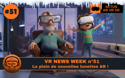 VR News Week 51 : la folie des lunettes AR au CES 2026 et nouveaux jeux VR