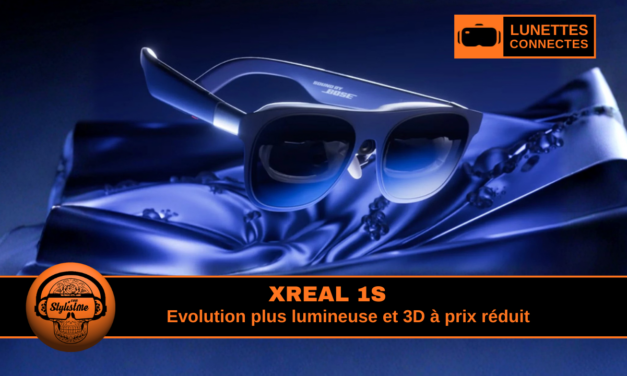 XREAL 1S les lunettes Home cinéma et 3D plus lumineuses 