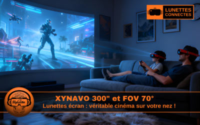 Xynavo lunettes écran géant 300 pouces avec un FOV 70 degrés