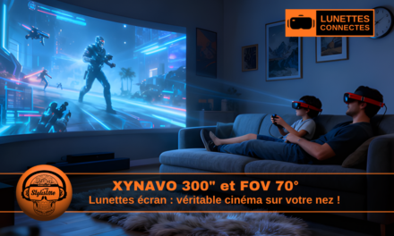 Xynavo lunettes écran géant 300 pouces avec un FOV 70 degrés