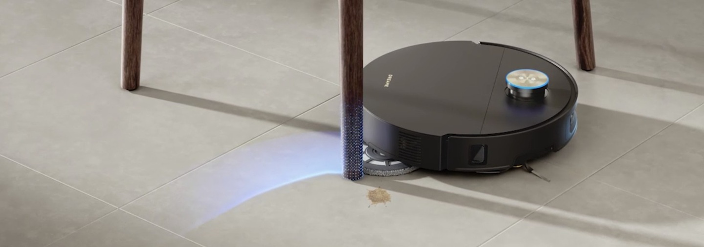 robot aspirateur fin passe partout