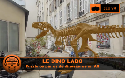 Le Dino Labo en VR mêle puzzles et dinosaures en XR